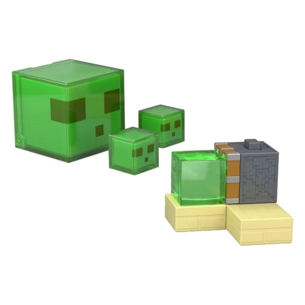 Minecraft Redstone Charged Sticky Piston Trap Set JKK00, figuras de acción