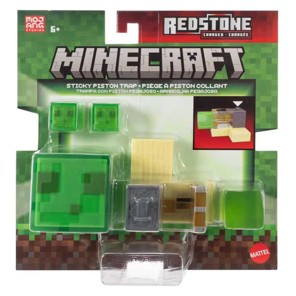 Minecraft Redstone Charged Sticky Piston Trap Set JKK00