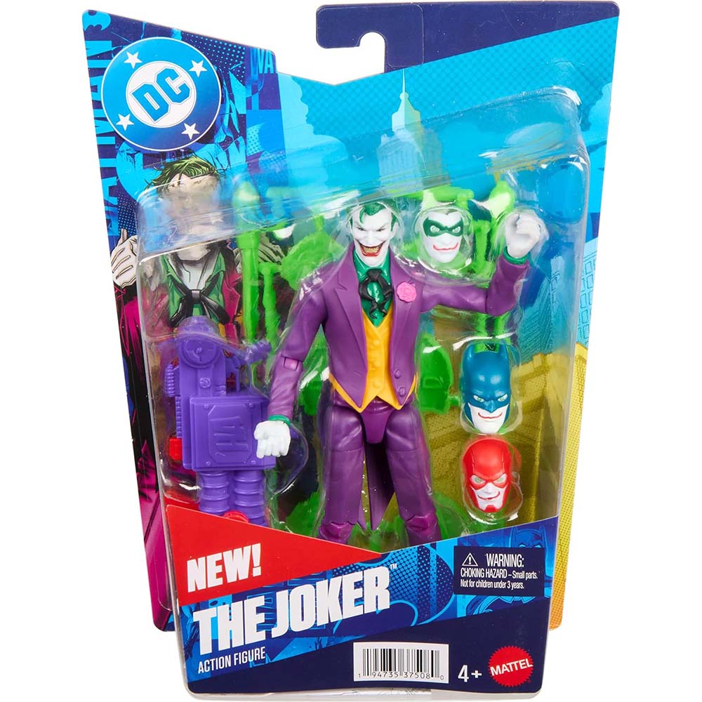 Mattel DC Premier – Figura de Acción Joker 16.5 cm