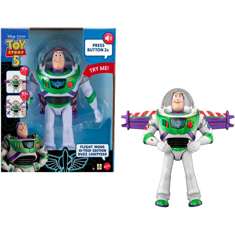 Mattel Pixar Toy Story 5 Buzz Lightyear, figuras de acción y colección