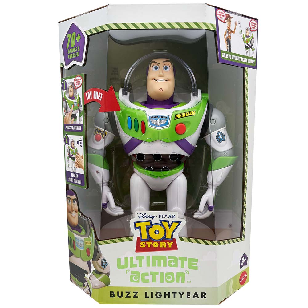 Disney Pixar Toy Story 5 Ultimate Action Buzz Lightyear Figura Interactiva JMW34