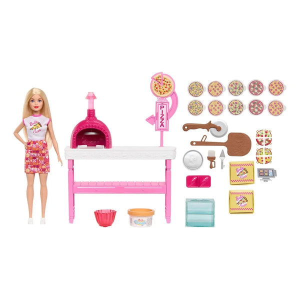 Barbie Set de Juego Pizzería JMK21