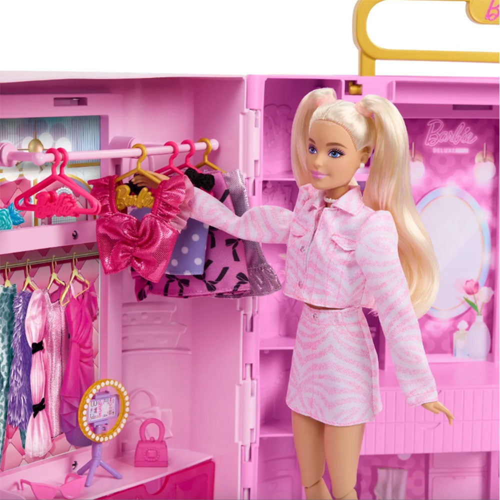 Mattel Barbie Deluxe Style Closet, muñecas y muñecos