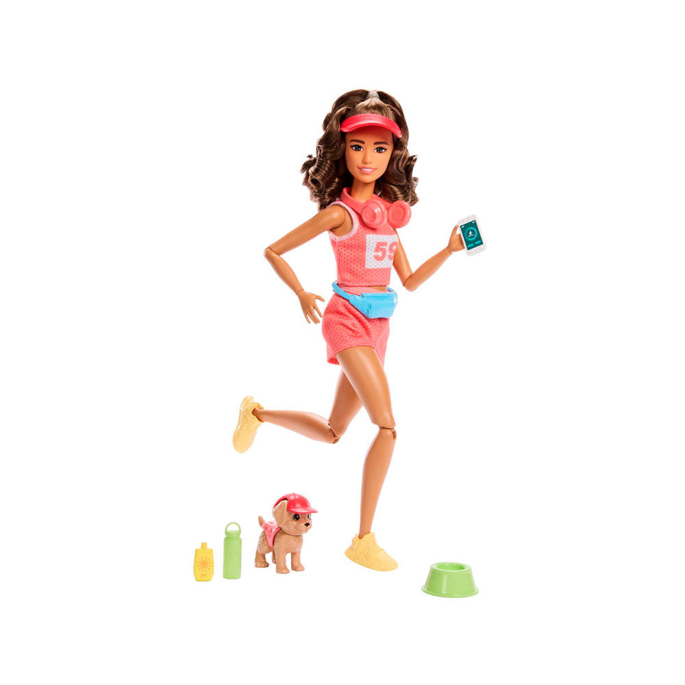 Barbie Wellness Corredora, muñecas y muñecos