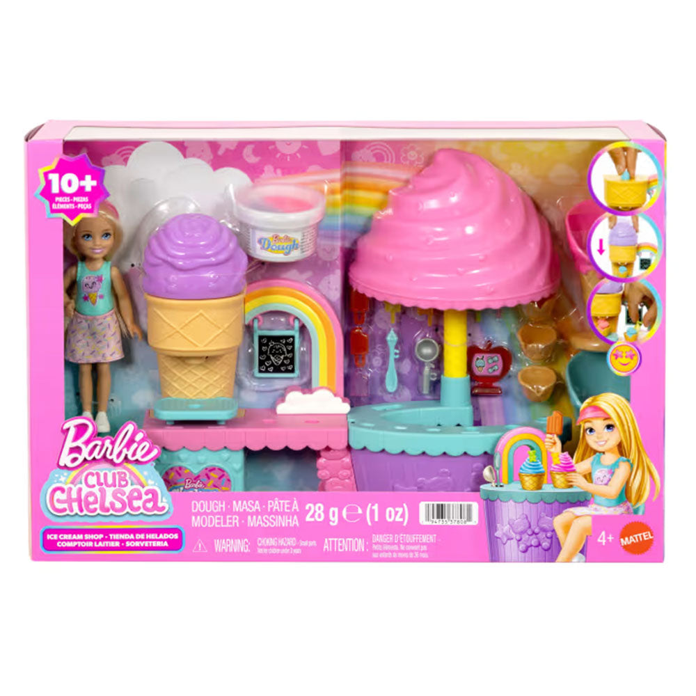 Barbie Club Chelsea Ice Cream Shop Playset JMJ42
