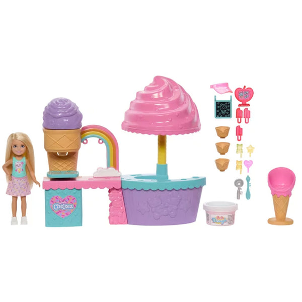 Barbie Club Chelsea Ice Cream Shop Playset JMJ42