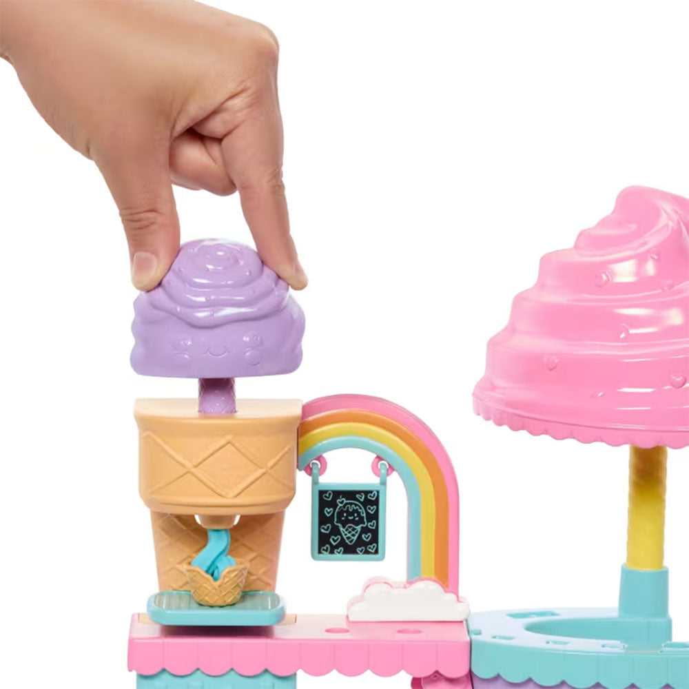 Barbie Club Chelsea Ice Cream Shop Playset JMJ42, sets de juego