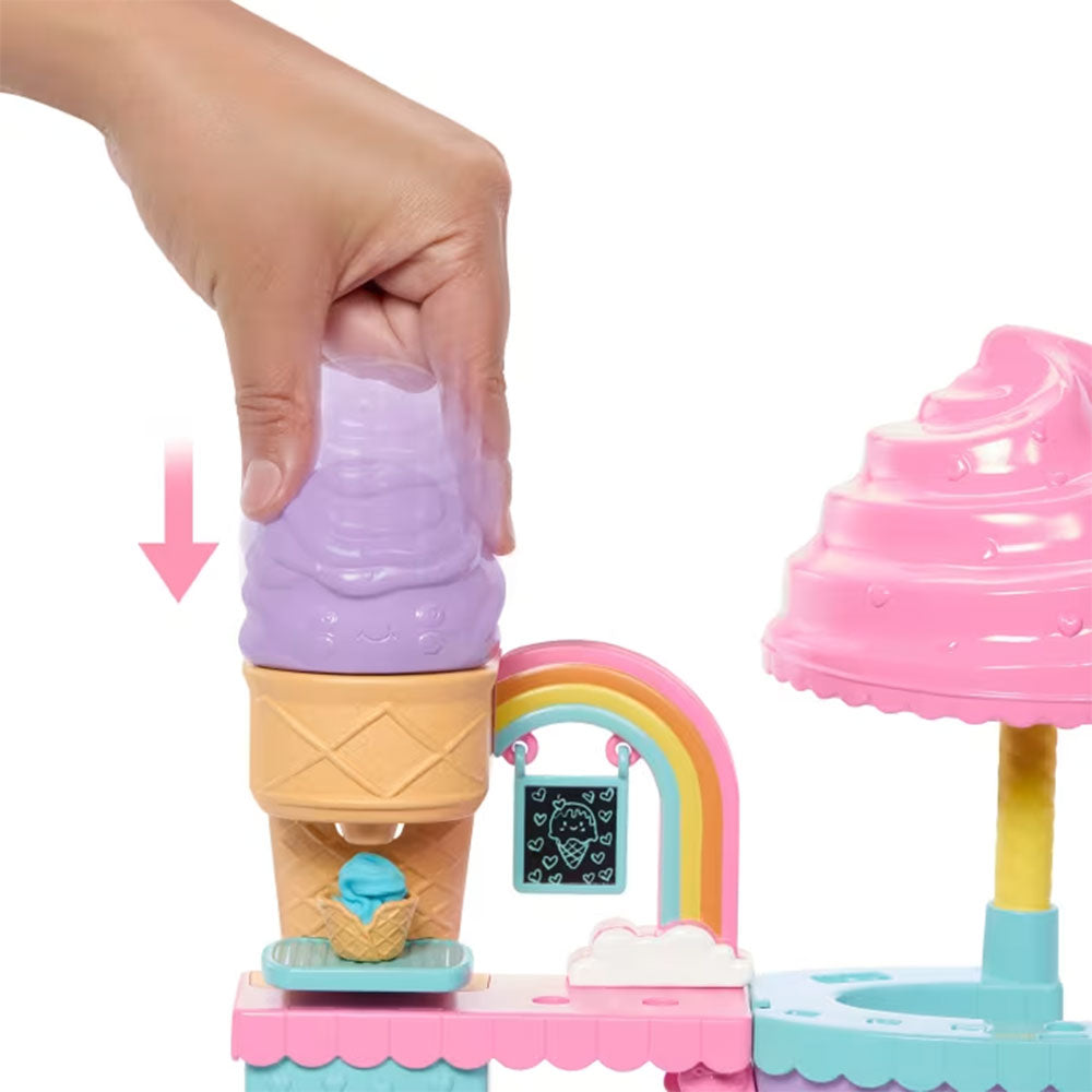 Barbie Club Chelsea Ice Cream Shop Playset JMJ42, sets de juego