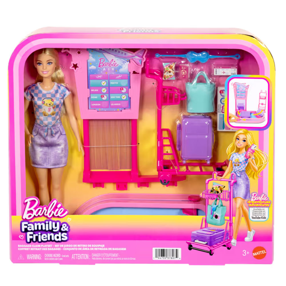 Barbie ‘Malibu’ Travel Doll JMJ49
