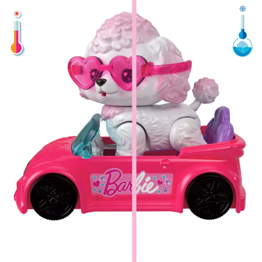 Barbie Dream Squad Pet Poodle And Convertible, muñecas y muñecos