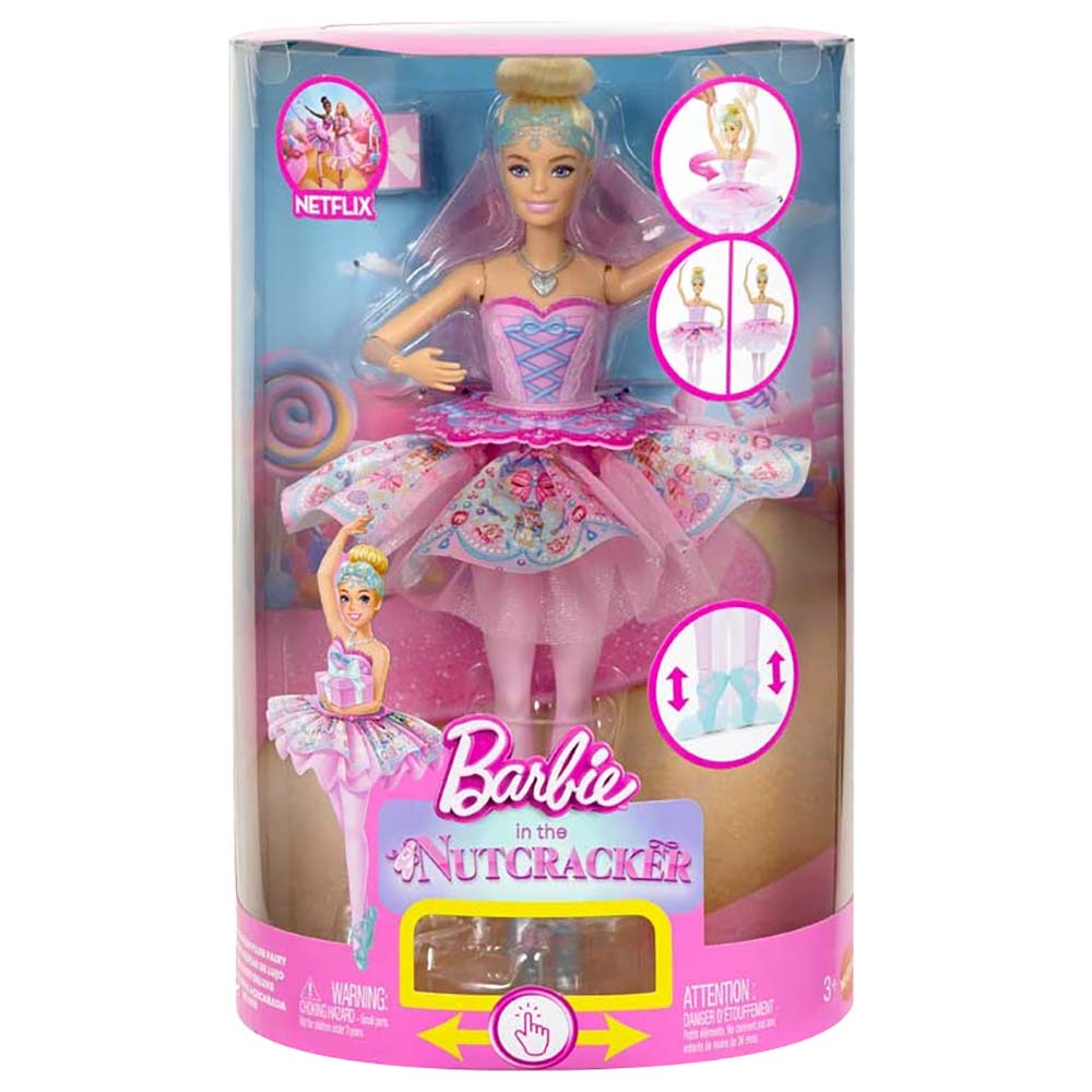 Barbie El Cascanueces con Tutú Transformable y Accesorios JLW53