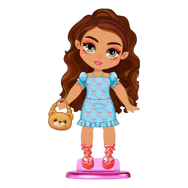 Barbie Muñeca estilo Stickee Pelo Castaño JMV91
