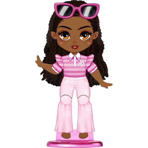 Barbie Muñeca estilo Stickee Pelo Café JMV91