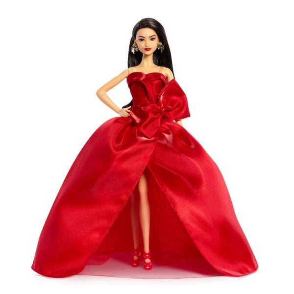 Barbie Signature Holiday 2026 – Muñeca Barbie con Cabello Castaño Oscuro JJX67