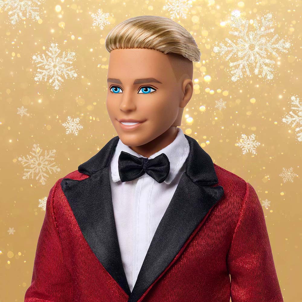Barbie Signature Holiday Ken 2026 – Muñeco de Colección JJX86, muñecas y muñecos