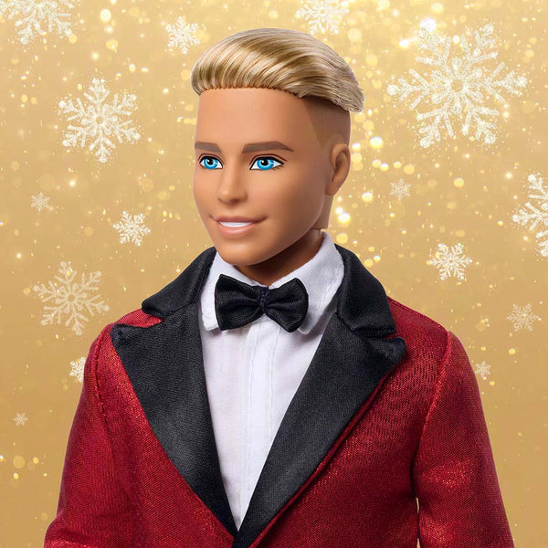 Barbie Signature Holiday Ken 2026 – Muñeco de Colección JJX86