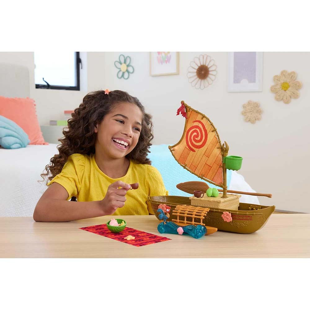 Disney Princess Canoa Aventurera de Moana JLH61, sets de juego