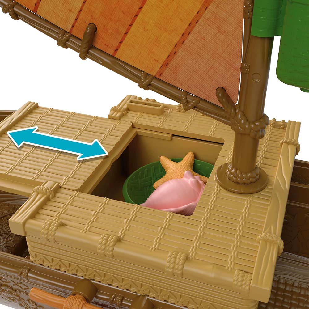 Disney Princess Canoa Aventurera de Moana JLH61, sets de juego