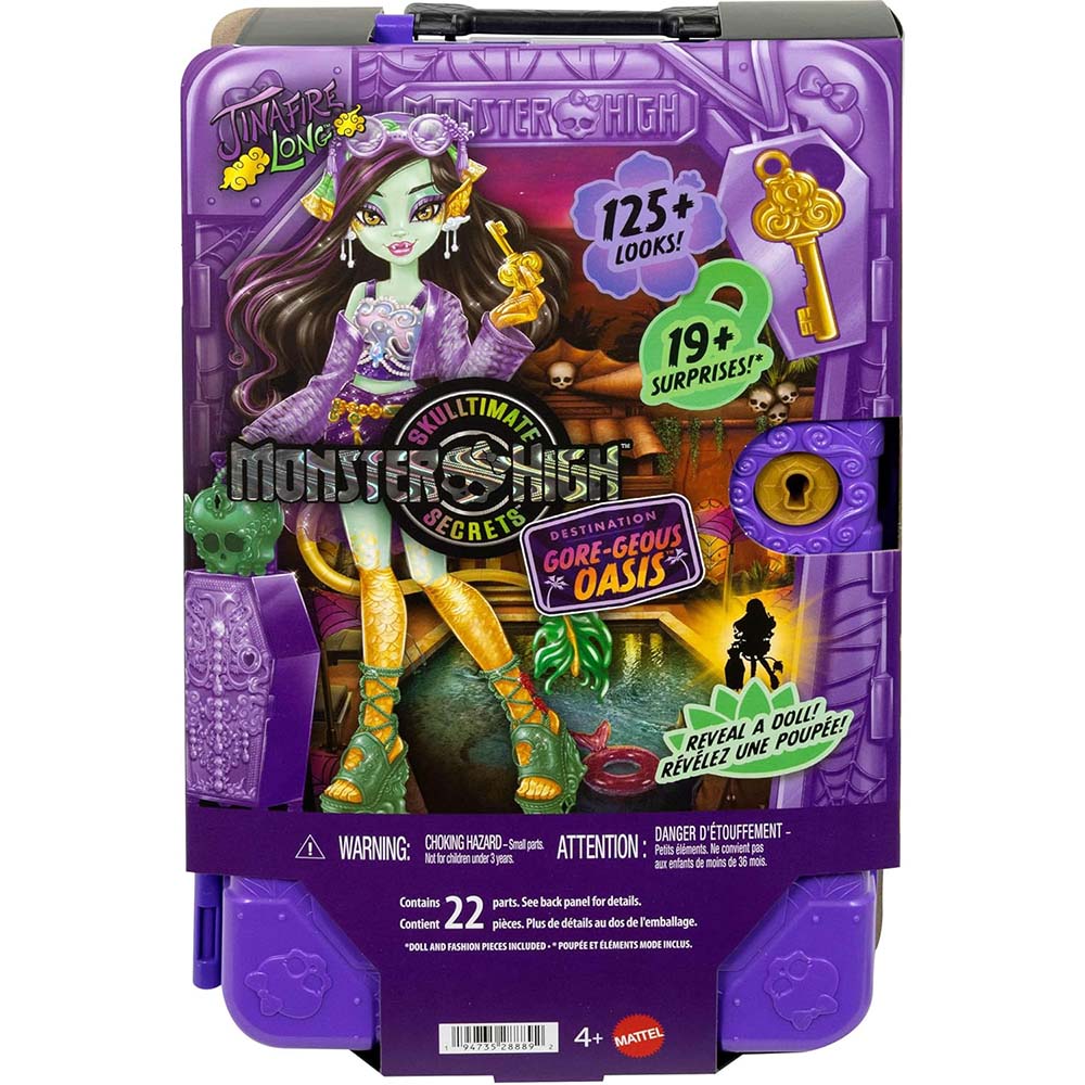 Monster High Skulltimate Secrets Jinafire Long JDR49