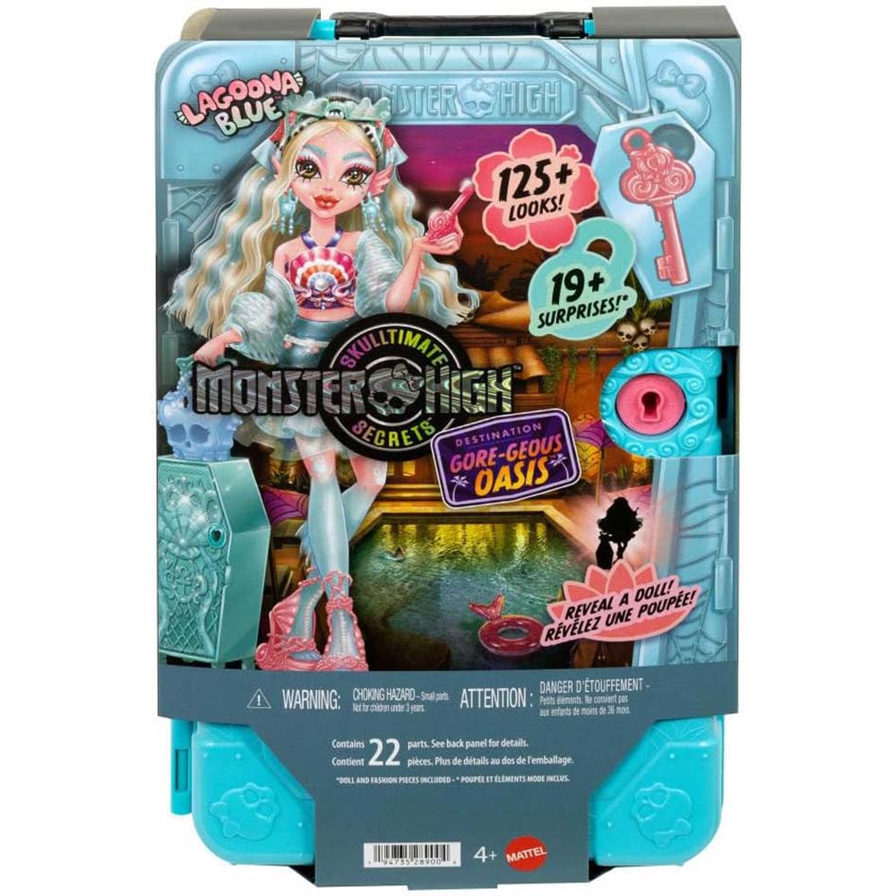 Monster High Skulltimate Secrets Lagoona Blue JDR49