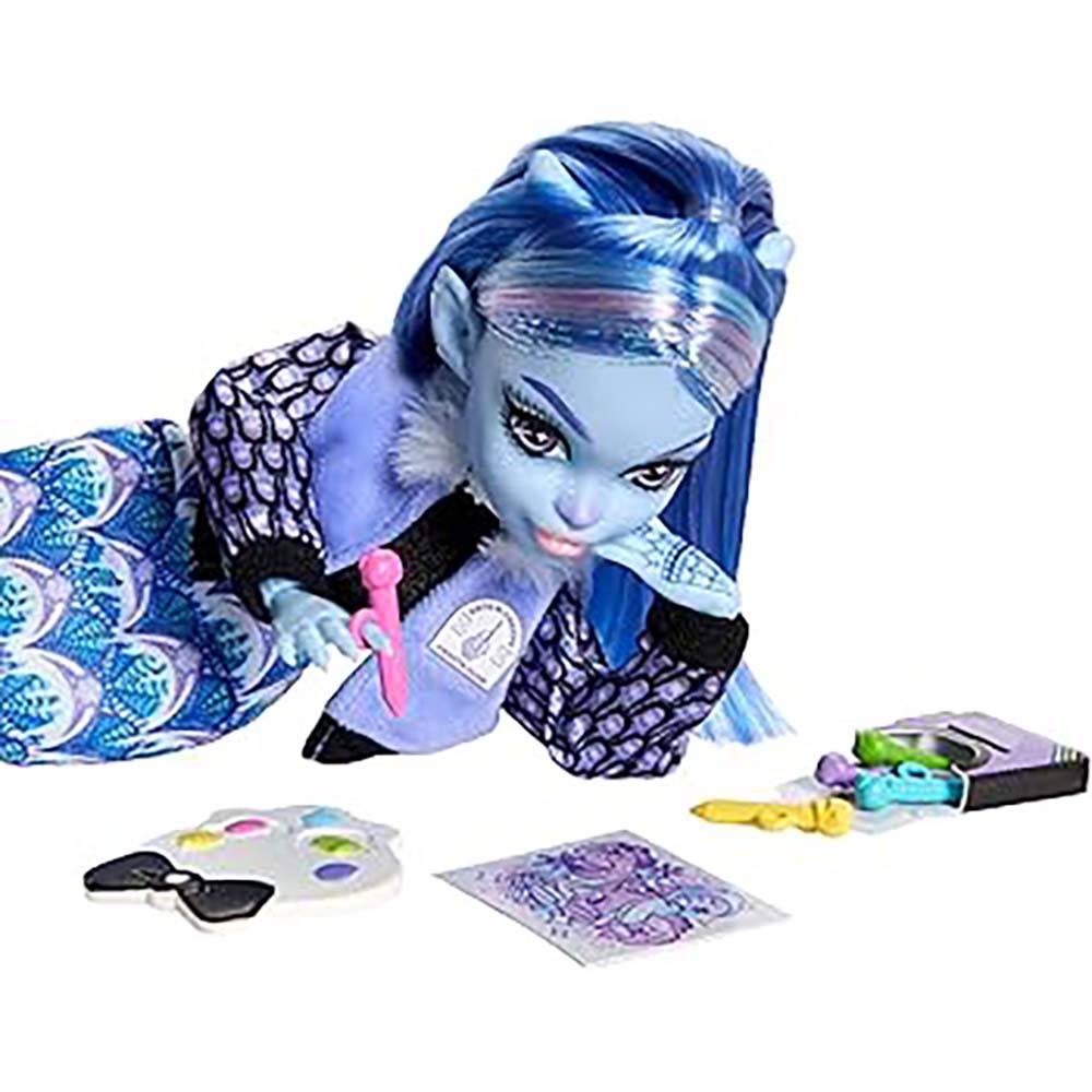 Monster High Fearbook Abbey Bominable JDR58, muñecas y muñecos