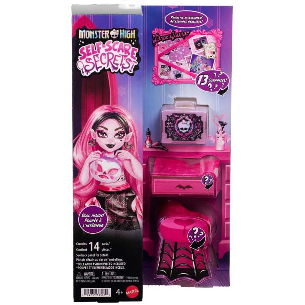 Monster High Self-Scare Secrets Draculaura JKN50