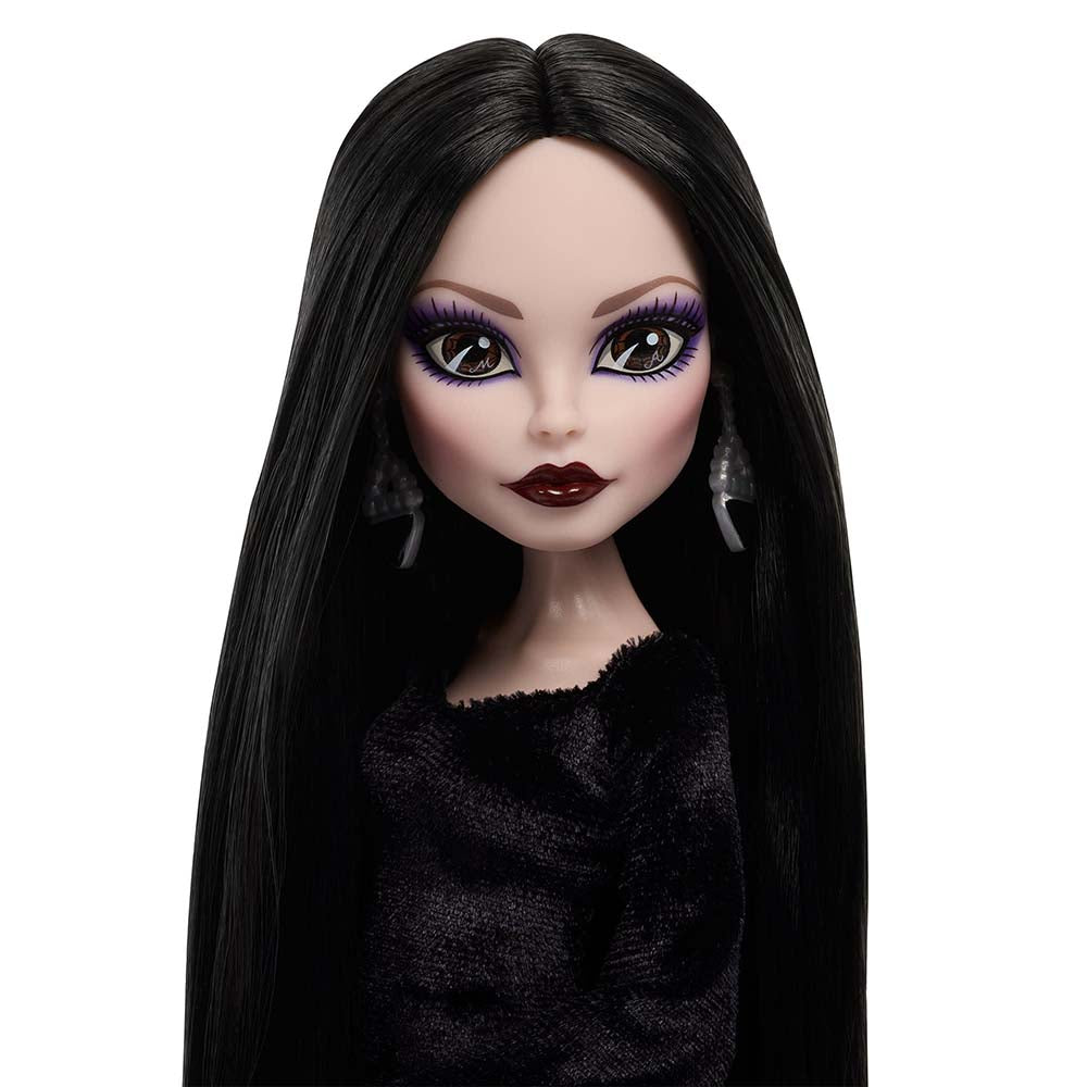 Monster High Skullector x Wednesday Morticia Addams Doll – Edición de Colección, muñecas y muñecos