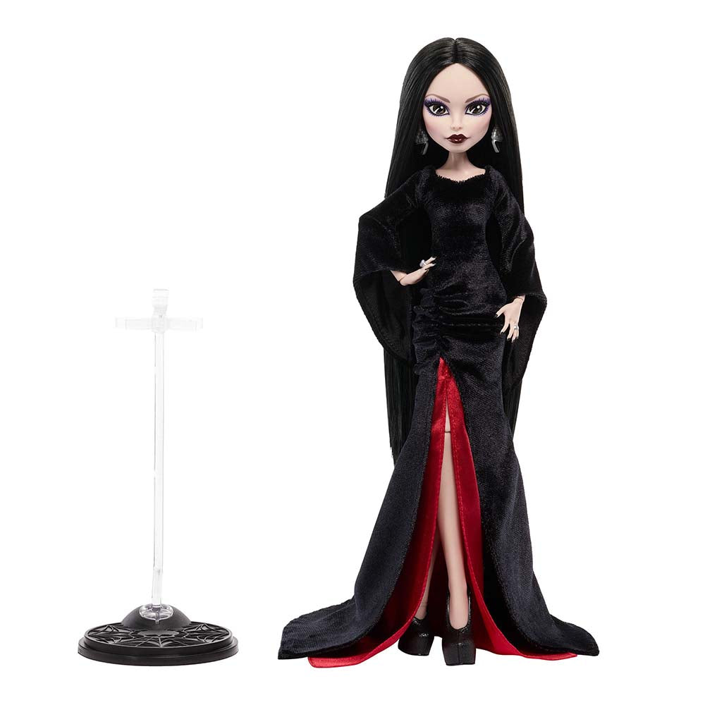 Monster High Skullector x Wednesday Morticia Addams Doll – Edición de Colección, muñecas y muñecos