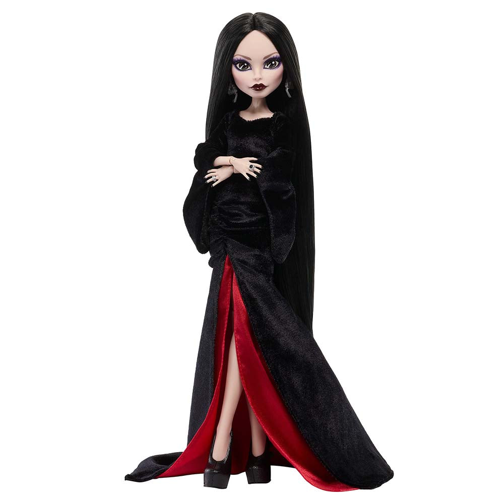 Monster High Skullector x Wednesday Morticia Addams Doll – Edición de Colección, muñecas y muñecos