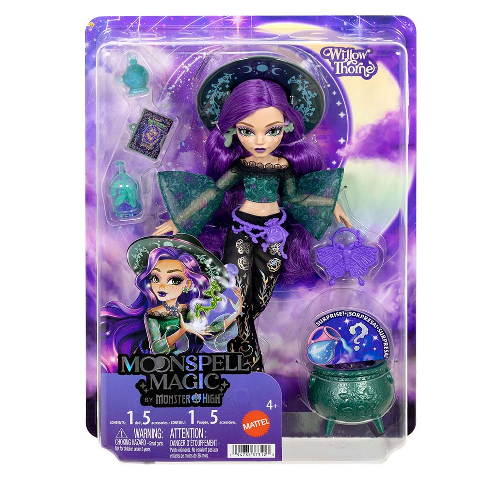 Monster High Moonspell Magic – Muñeca Willow Thorne