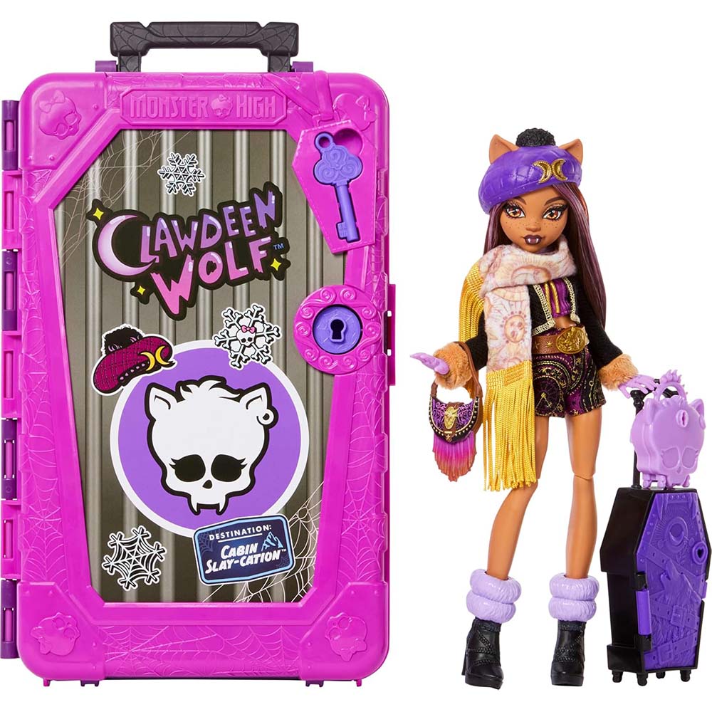 Monster High Skulltimate Secrets: Cabin Slay-cation Clawdeen Wolf JMG64