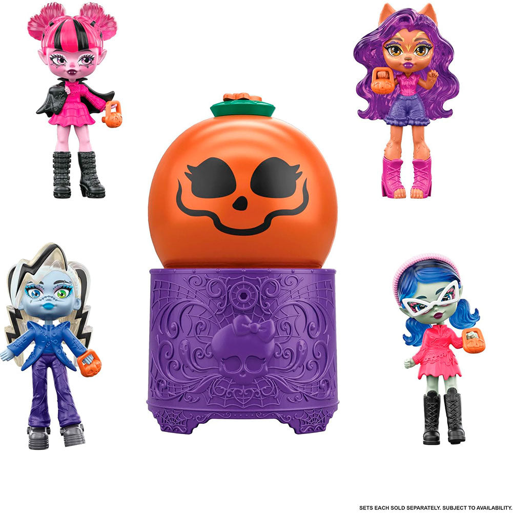 Mattel Monster High Little Frights Halloween, muñecas y muñecos