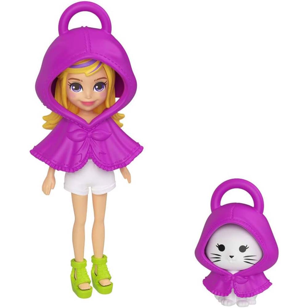 Polly Pocket Kit Estilo Llavero JKR46, muñecas y muñecos