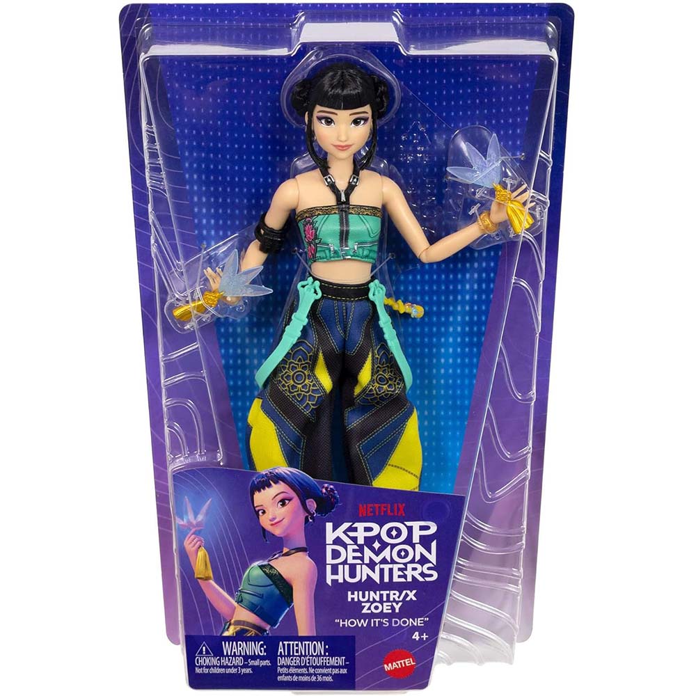 K-Pop Demon Hunters – Muñeca de Moda Zoey JRN34