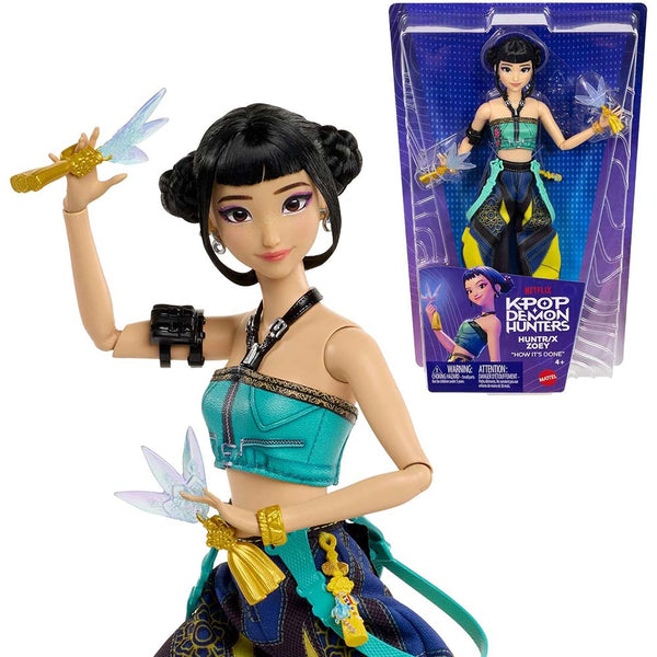K-Pop Demon Hunters – Muñeca de Moda Zoey JRN34