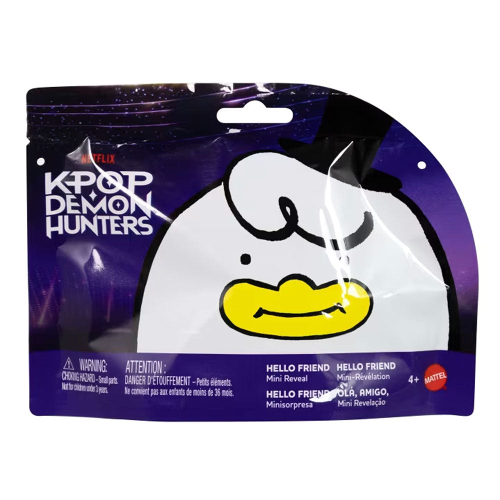 Mattel KPop Demon Hunters Mini Llaveros Coleccionables: Figura Sorpresa con Dije - Edad 4+