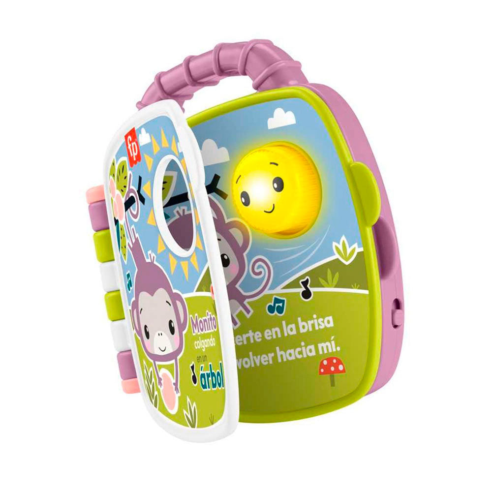 Fisher-Price Libro Canta con Monito, juguetes didácticos