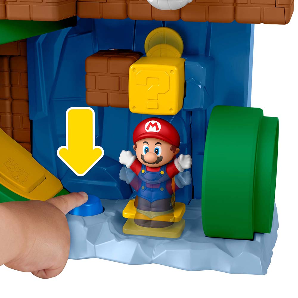 Fisher-Price Little People Nintendo Mundo de Mario Bros JHG61, figuras de colección