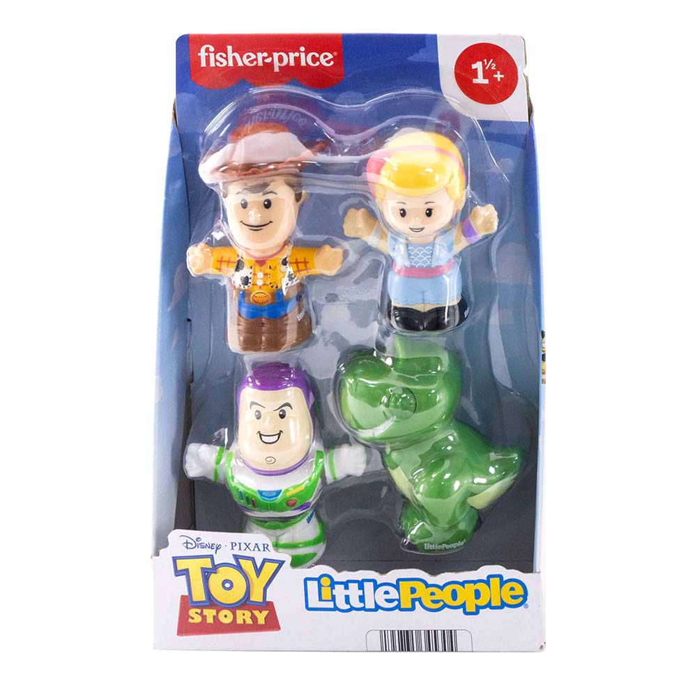 Fisher-Price Little People Toy Story Paquete de 4 Figuras JKB07