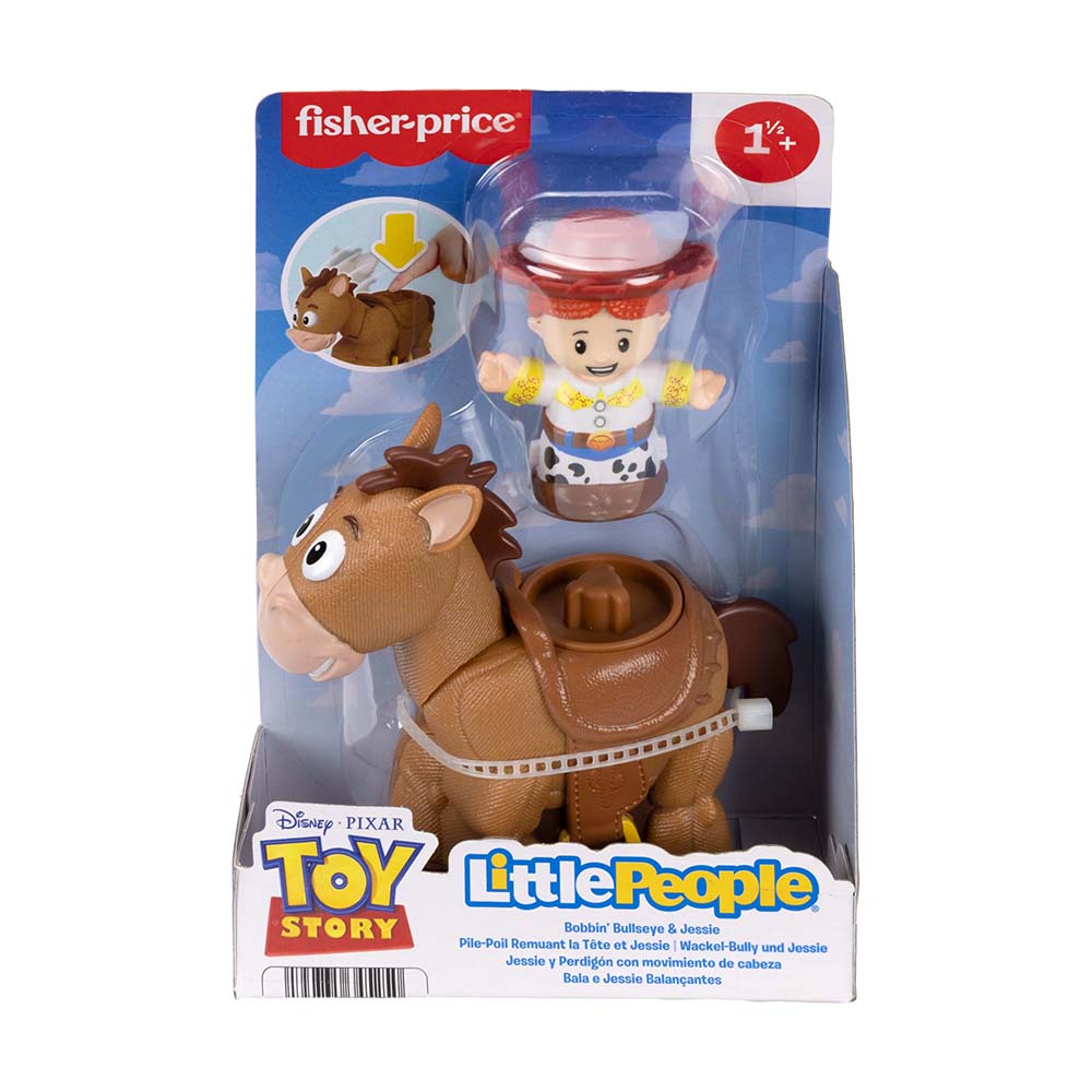 Fisher-Price Little People Toy Story Bobbin’ Bullseye y Jessie JKB08
