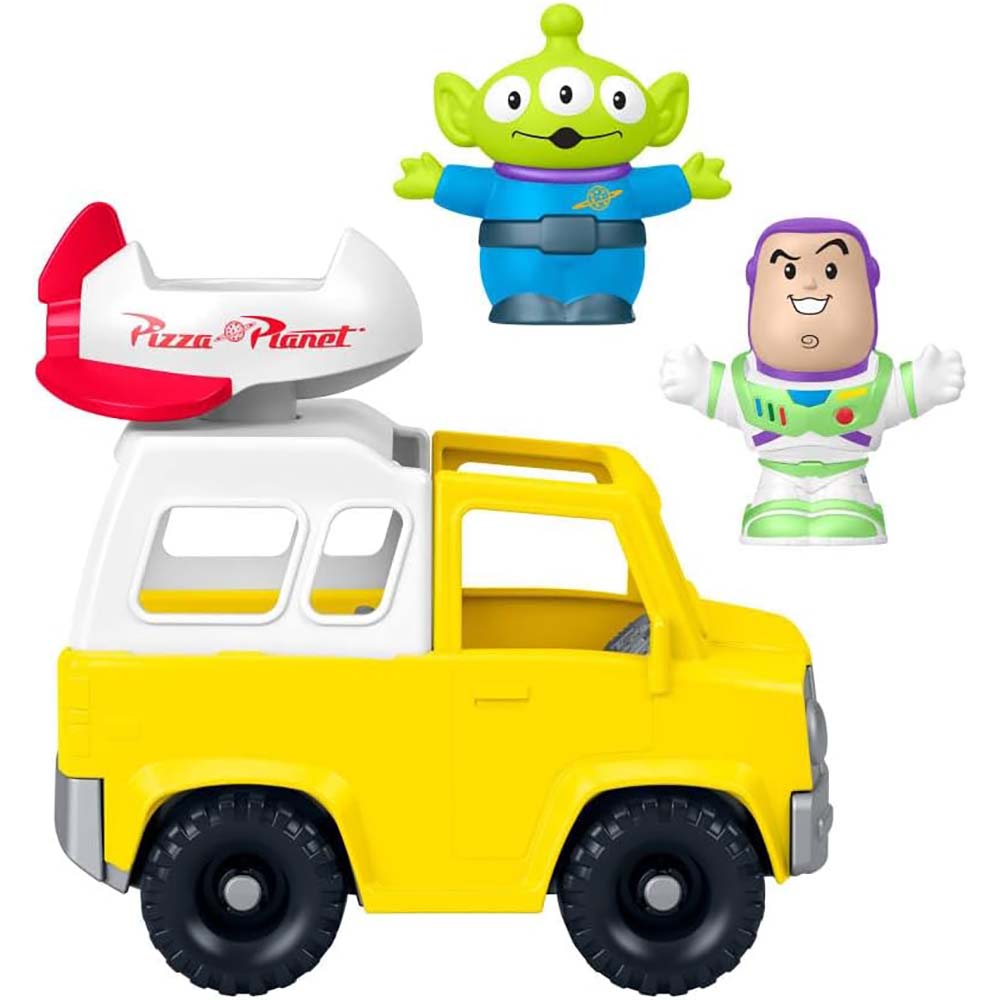 Little People Toy Story Camión Pizza Planet con Figuras JMJ89, figuras de colección