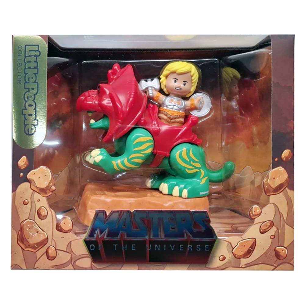 Masters of the Universe Little People Collector – He-Man y Battle Cat JKR70