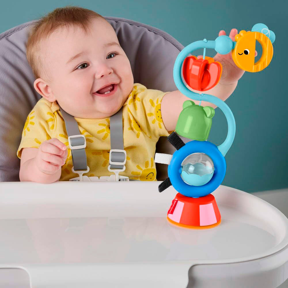 Fisher-Price Juguete para Trona con Sonidos Sensoriales, juguetes didácticos
