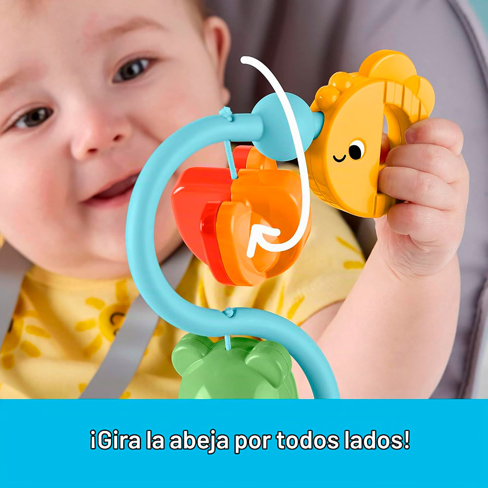 Fisher-Price Juguete para Trona con Sonidos Sensoriales, juguetes didácticos