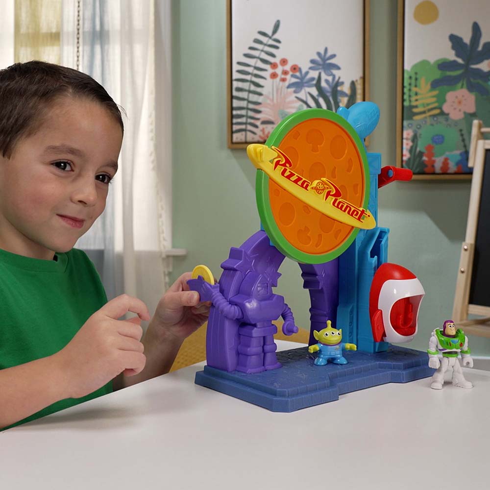 Imaginext Toy Story Set Pizza Planet JKW20, sets de juego