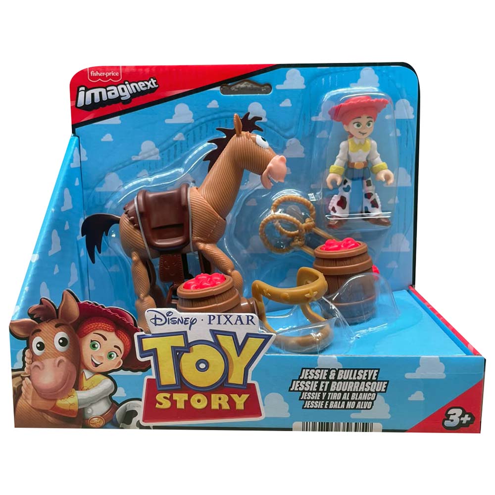 Imaginext Figura De Accion Pack De Jessie Y Tiro Al Blanco JKW23