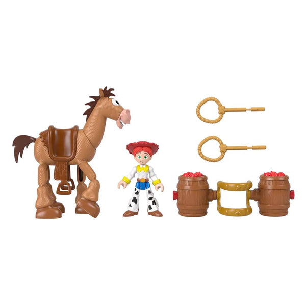 Imaginext Figura De Accion Pack De Jessie Y Tiro Al Blanco JKW23