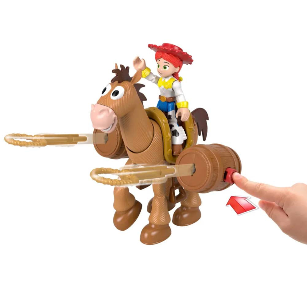 Imaginext Figura De Accion Pack De Jessie Y Tiro Al Blanco JKW23, figuras de acción y colección