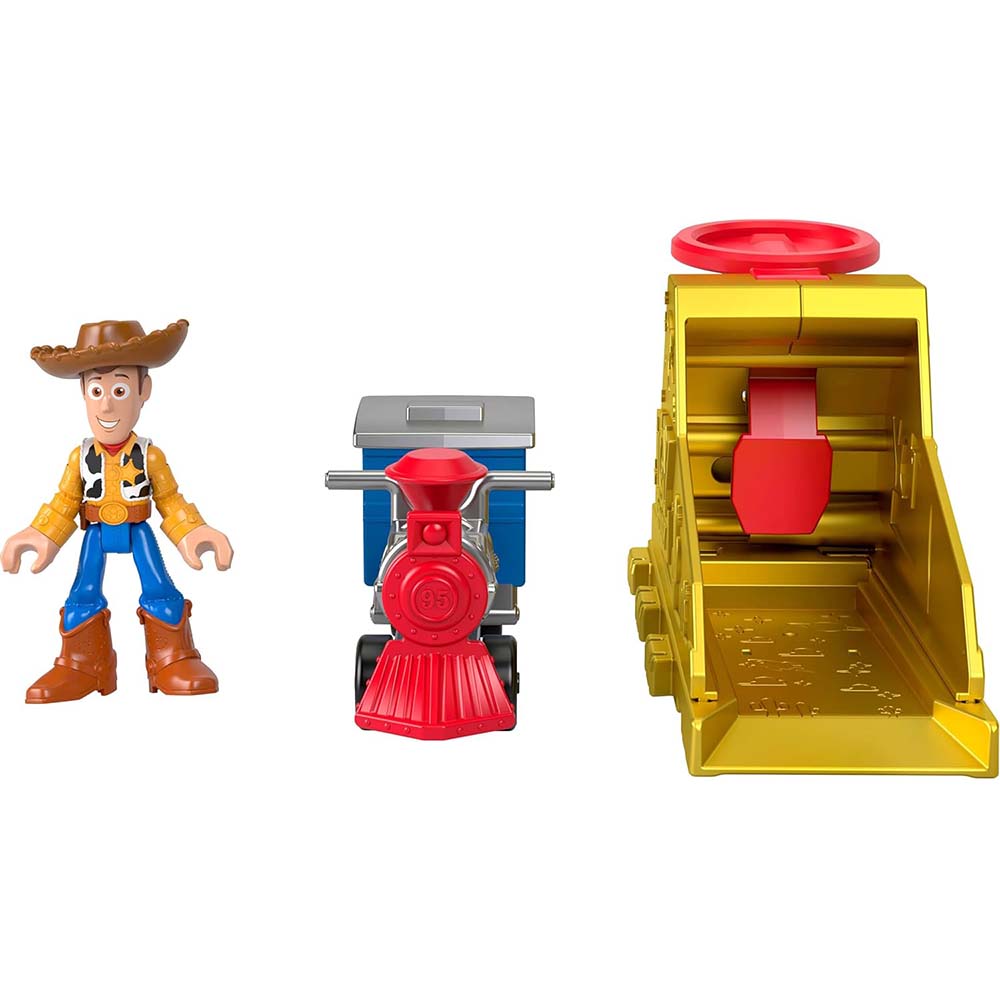 Imaginext Project Target Woody de Impacto Secreto JKW24, figuras de colección