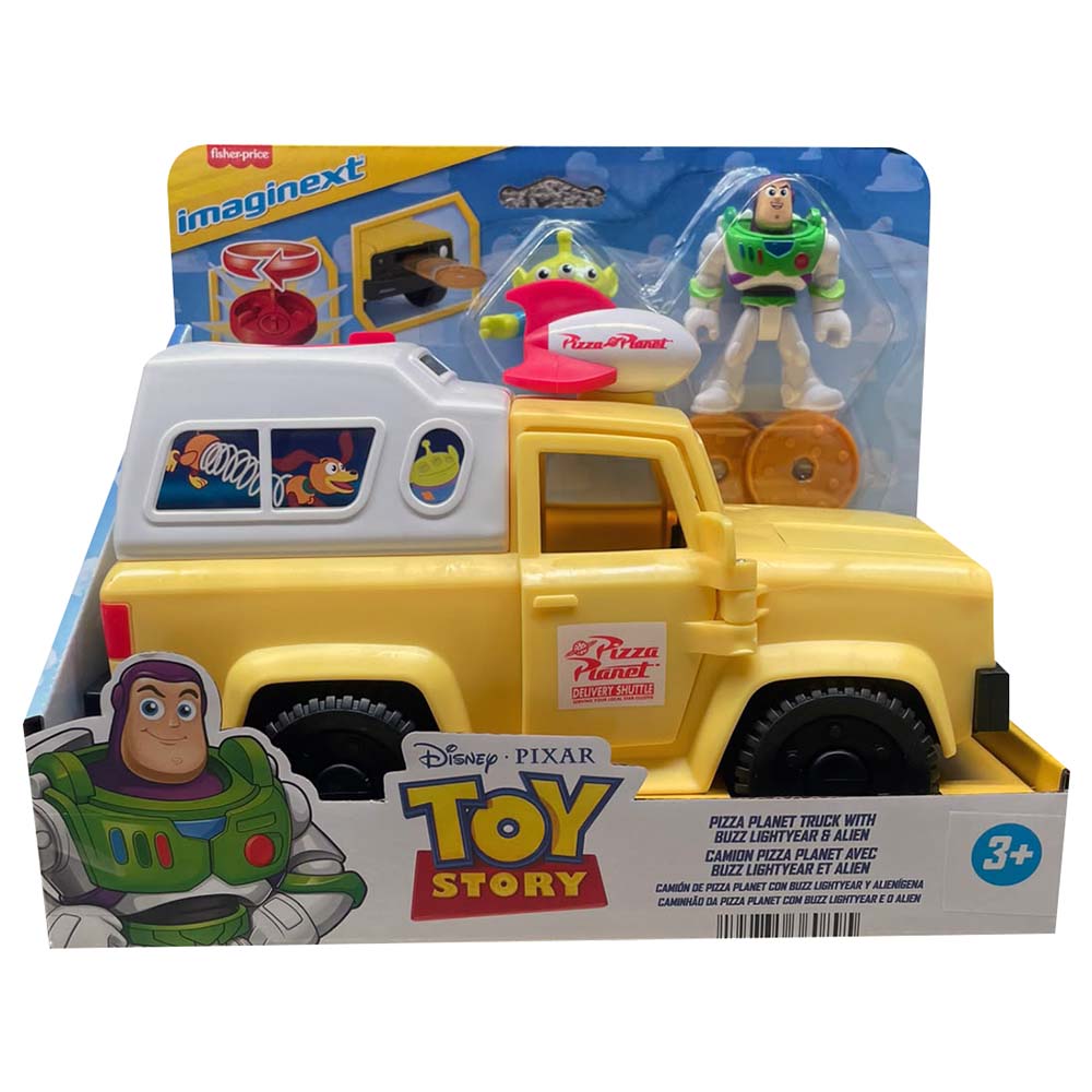 Imaginext Juguete Camioneta Pizza Planeta Toy Story JLC36